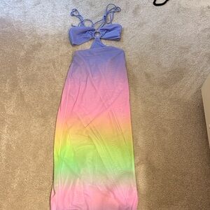 Revolve - Kulani Kinis Ring Cut Out Maxi Dress Stardust